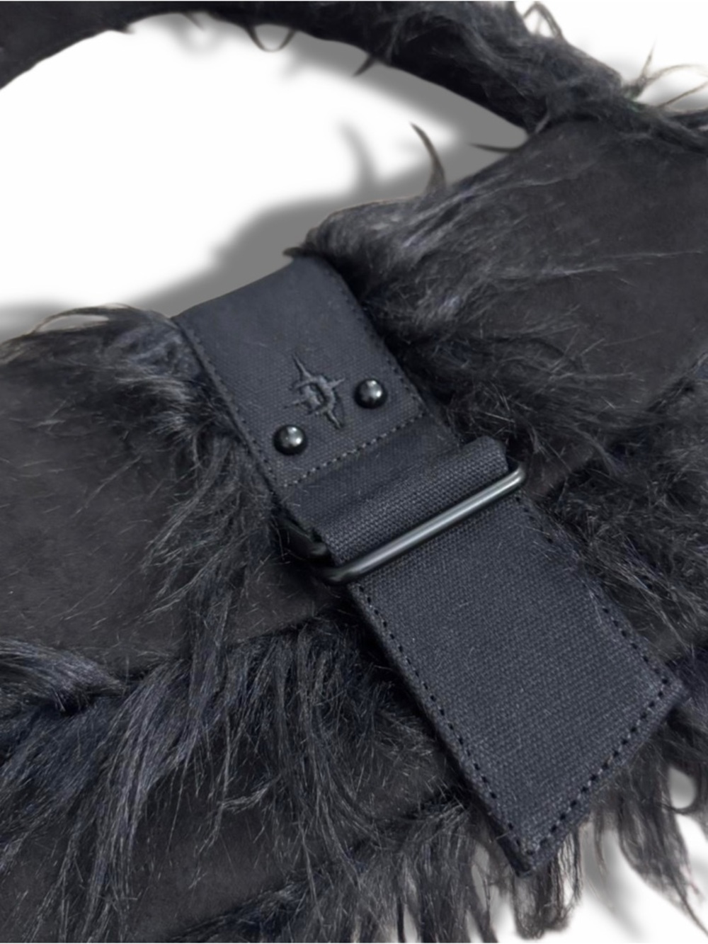 Darker Wavs Faux Fur Shoulder Bag - Picture 3 of 8